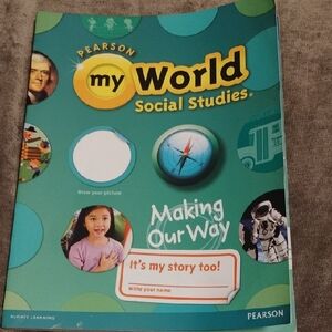 5/$20 Pearson My World Social Studies -1st Grade Workbook